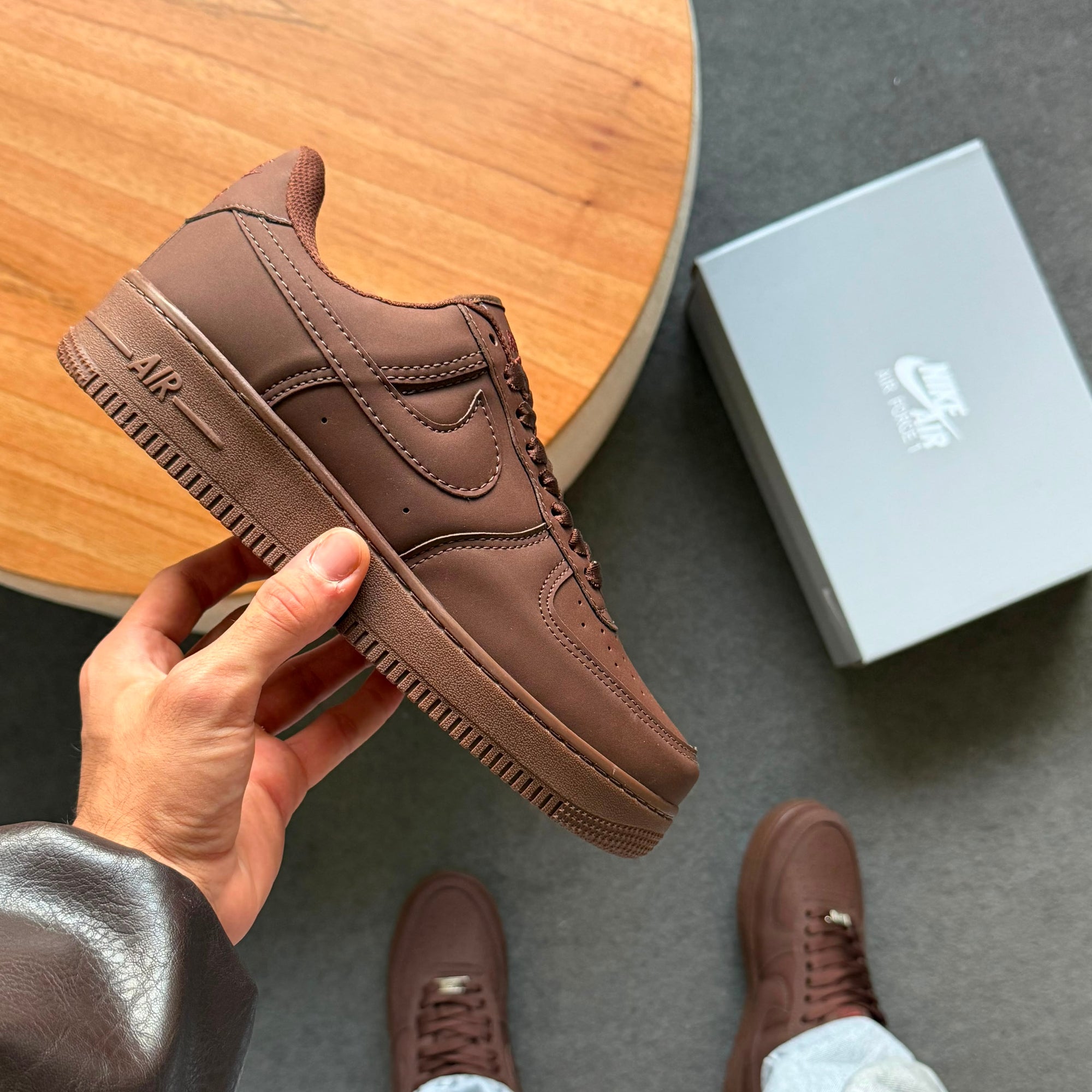 Tênis Air Force F1 Chocolate