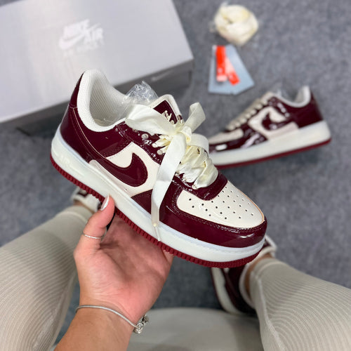 Air Force Luxo Bordô Verniz
