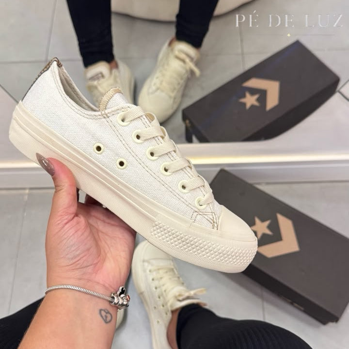 All Star Plataforma Linho